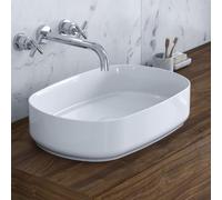 Art: Lavabo de encimera, 55 x 36 cm, forma oval