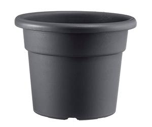 Art Plast Cilindro Maceta cilíndrica Ø cm 35, Antracita