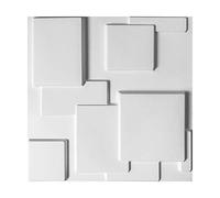 Art3d Paneles Decorativos 3D de PVC, Panel de Pared para Decoración Interior, Pared PVC Panel (12 piezas/3㎡)