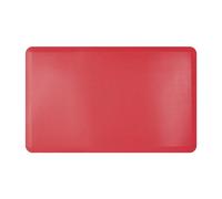Art3d Paquete de 1 Alfombra antifatiga - Alfombra de Cocina Acolchada de 1,2 cm - Cojín cómodo de Espuma Antideslizante para estación de pie, Oficina o Garaje, 71 x 44 x 1,2 cm, Rojo