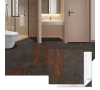 Art3d Peel and Stick Floor Tile, 30-Pack 12 x 12in. Covers 30 Sq.ft, Waterproof Vinyl Flooring Tiles Self Adhesive for Kitchen, Bathroom & Bedroom - Rust Granite