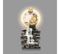 Arte de Pared LED Estilo Zen, Cuadros Decorativos para Sala y Pasillo, | Decoración de Pared moderna, LED integrado, Fácil instalación, Resistente al agua(Color G,80x40cm(31.5x15.7in))