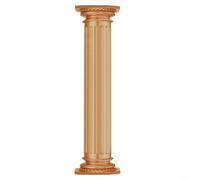 Arte decorativo de pared 3D de columna romana para sala de estar y cafetería, pegatinas de PVC extraíbles, fácil de usar, 11 8 x 94 5 pulgadas (LMZ-005)