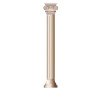 Arte decorativo de pared 3D de columna romana para sala de estar y cafetería, pegatinas de PVC extraíbles, fácil de usar, 11 8 x 94 5 pulgadas (LMZ-004)
