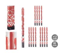 ARTE REGAL Cañón de Confeti Pétalos 80 cm Rojo