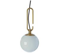 Artemide nh lámpara de pared Black-brass