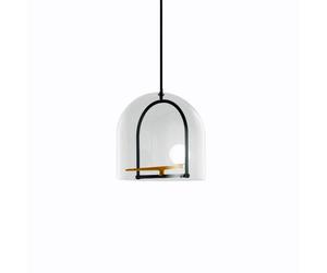 Artemide Yanzi S pendel latón negro