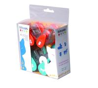 Artemio 10003017 - Juego de 4 perforadoras (plástico, 11,2 x 4,59 x 14,7 cm), Multicolor