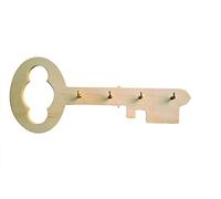 Artemio - Colgador de Llaves de Madera, de Llave 20 x 8,5 cm, Color Beige
