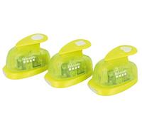 Artemio Kit 3 perforadoras (5/8 "formas, verde, 13,5 x 5 x 16,5 cm)