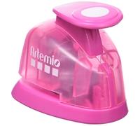 Artemio - Mini Perforador de Palanca para círculos (1 cm), Color Rosa