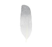 Artemio - Pack de 6 Plumas con Purpurina (Plateadas)