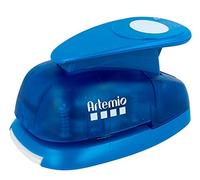 Artemio - Perforadora de Papel, 5 cm, Ovalada Gigante - Palanca, Color Azul
