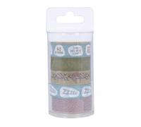 Artemio SET 5 WASHI TAPES NO STRESS ARTEMIO 15 MM X 5 m