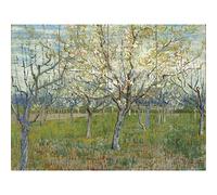 Artery8 Vincent Van Gogh De Roze Boomgaard XL Giant Panel Poster (8 Sections) Póster