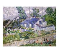Artery8 Vincent Van Gogh Houses At Auvers XL Giant Panel Poster (8 Sections) Casa Póster