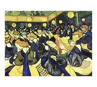Artery8 Vincent Van Gogh The Dance Hall In Arles XL Giant Panel Poster (8 Sections) Danza Póster