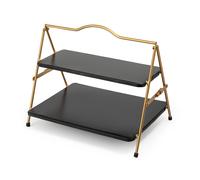 Artesa - soporte de metal para servir de 2 niveles, apto para alimento