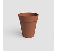 Artevasi Maceta de plástico Redonda Alta Capri High, 56 cm, Color: Terracota
