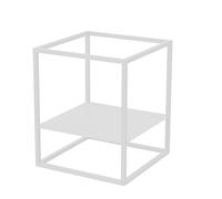 Artevasi Taj Mahal Decorativo con diseño de Hierro, Blanco, 60 cm