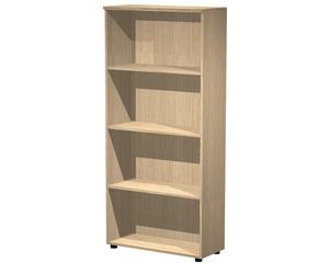 Artexport Estantería Alta Presto Abierta con 3 Estantes en Roble