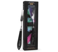 Arteza Espátulas de pintura, Pack de 2, tamaños #7 y #21, juego C, hoja de acero inoxidable duradera y mango de madera resistente a las roturas, espátulas para pintar al óleo y con acrílicos