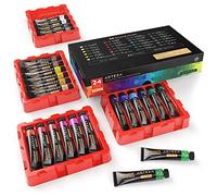 ARTEZA Gouache | Pintura gouache con 24 colores de calidad para artistas | Set de 24 tubos de 12ml | Ideal como set de iniciación para pintar con gouache