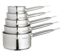 Arthur Martin 4719, juego de cocina, acero inoxidable, acero inoxidable, 12 cm, 14 cm, 16 cm