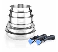 Arthur Martin AM5538 Batería de cocina de acero inoxidable de 8 piezas