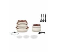 Arthur Martin Juego de utensilios de cocina de 18 piezas AM1453 CREAM