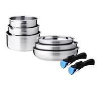 Arthur Martin Juego de utensilios de cocina de 8 piezas en acero inoxidable 18/10