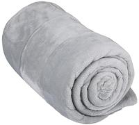 Arti Casa Manta Polar 150 x 200 cm - Colcha - Manta - Manta para sofá - Manta para sofá para 1 Persona - Decoración Salón - Lavable a máquina - Gris - Forro Polar/poliéster