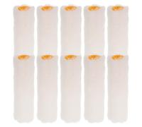 Artibetter 10 Piezas Rodillo para Pintar Paredes Pequeño de Algodón Mango Plástico, Mini Rodillo de Pintura para Paredes Interiores, Uso Duradero y Conveniente en Embellecimiento del Hogar