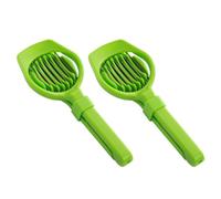 Artibetter 2 Piezas Cortadora de Fresas y Dátiles Ligera y Fácil de Almacenar Acero Inoxidable y Plástico para Uso Doméstico y Profesional en Cocina