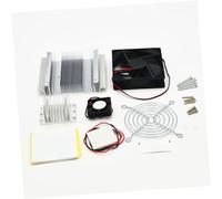 Artibetter 60w Enfriador de Módulos Peltier Termoeléctrico de Sistema de Enfriamiento por Agua y Ventilador Kit de Sistema de Enfriamiento Conector para Refrigeración Automática