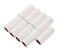 ARTIBETTER 9 Recambios de Rodillo Quitapelusas Portátil para Mascotas, Hojas Extra Adhesivas 30 Tiras por Rollo, Color Neutro, Mini Removedor de Pelo para Ropa y Muebles, Adecuado para Viaje