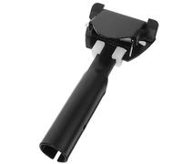 Artibetter Abrazadera para Palo de Fregona de Hierro Negro de 25mm, Recambio Resistente y Compatible para Limpieza Comercial en Centros Comerciales