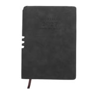 Artibetter Agenda diaria en inglés 2027: Cuaderno académico A5 - Agenda semanal y mensual - anual con diseño por horas - Cuaderno de planificación, color negro.