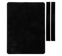 Artibetter Alfombrilla de Silicona para Placa de Inducción Negra, Protector de Estufa Eléctrica Extra Grande, Fácil de Limpiar y Firme para Cocina Versátil