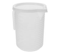 Artibetter Jarra Graduada Medidora de con Capacidad Tapa Blanco Plástico de 1000ml Superficie y para Cocina y Repostería Reutilizable