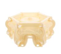 Artibetter Molde de Base para Maceta de Bricolaje, Plástico Reutilizable | Mantiene la Forma, Fácil Desmoldeo, para Flowerpot y Succulents, Uso en Art Crafts y Handicrafts