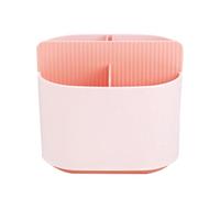 Artibetter Organizador de Cubiertos de Encimera Drenaje, PP y ABS Rosa | Cesta para Palillos, Almacenamiento Multifunción, Bandeja Recogegotas, Orden en Cocina y Mesa