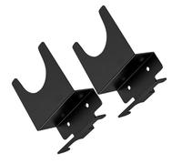 Artibetter Soporte Metálico Pesado para Amoladora Angular, Soporte de Pared para Almacenamiento Seguro, Compatible Varias Marcas, Accesorio Resistente para Taller y Garaje, 2 Piezas