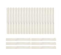 Artibetter Tiza para Soldar Natural 30 Piezas, Marcador de Esteatita Compacta 125x12x5 Mm, Recambio para Lápiz de Marcado en Metal, Baldosas y Superficies Industriales