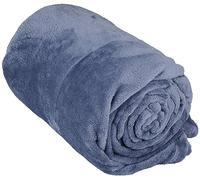 ArtiCasa Manta Polar 150 x 200 cm - Colcha - Manta - Manta para sofá - Manta para sofá para 1 Persona - Decoración Salón - Lavable a máquina - Azul - Lana/Poliéster