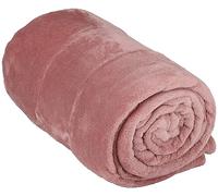 Arti Casa Manta polar 150 x 200 cm – Rosa – Lavable a máquina – Lana/Poliéster
