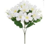 Artificial Morning Glory Silk Flowers Bouquet for Wedding Outdoor Home Deco