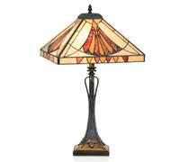 Artistar Elegante lámpara de mesa AMALIA de estilo Tiffany