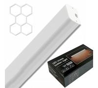 ARTISTIC Pantalla Lineal LED, 120cm, 40W, 5200Lm, Regleta de Techo, Colgante/Superficie, Interconectable, Luminaria Ideal para Garajes, Trasteros, Parkings, Tiendas o Negocios, Luz Natural 4000K