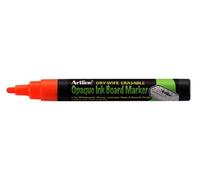 Artline - Marcador de tinta opaca de junta de punta redonda de 2.0 mm Naranja (Pack de 12)